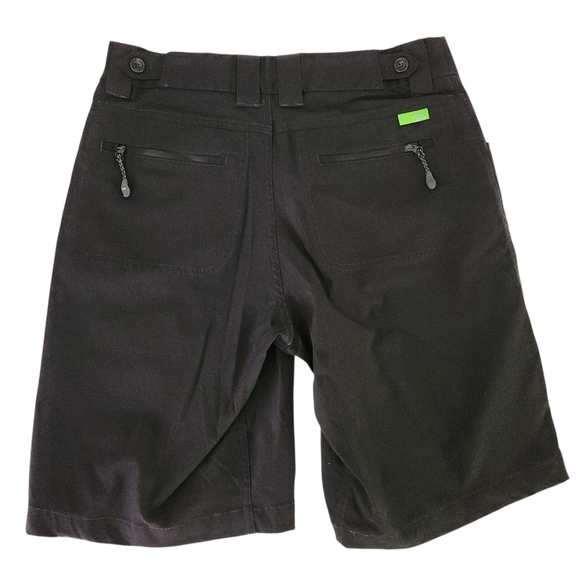 CHLOROPHYLLE rally bermudas shorts stretch black size 6 - Picture 2 of 11